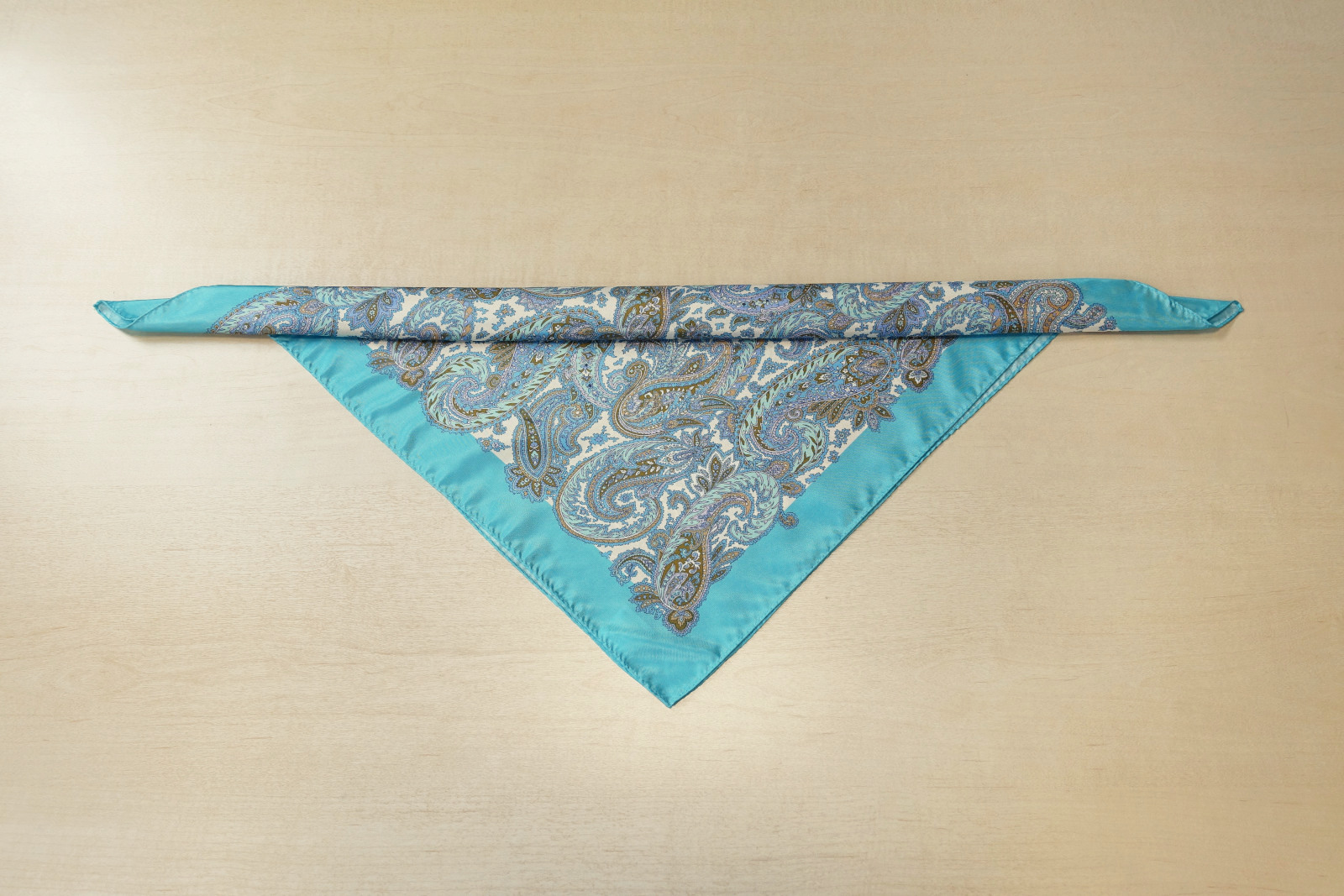 ペイズリー柄スカーフマスク